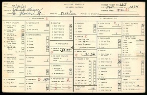 WPA household census for 8116 1/2 S HOOVER ST, Los Angeles County