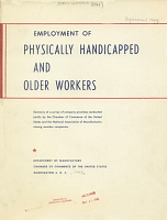 Employment of Physically Handicapped and Older Workers