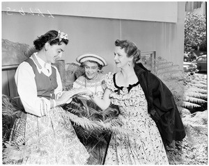 Women Associates planning party, 1955