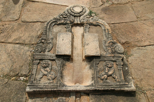 Western Monasteries (Tapovanaya); forest hermitage; urinal stone