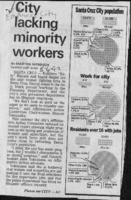 City lacking minority workers