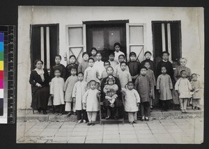Girls' Orphanage, Zhangpu, China, 1919