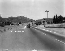 Highway 101 at East Blithedale and Tiburon Blvd, circa 1950s