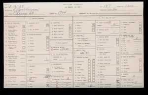 WPA household census for 1704 CHERRY ST, Los Angeles