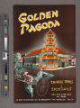 Golden Pagoda, restaurant menu