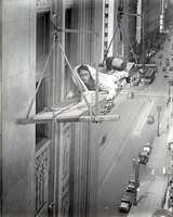 "Feet First" - 1930, 14 stories without the aid of a stuntman or trick photography
