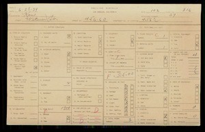 WPA household census for 456 WITMER ST, Los Angeles