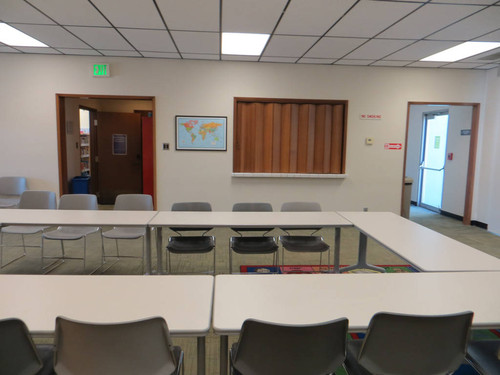 Community Room in the Fairview Branch Library (2101 Ocean Park Blvd.), May 2, 2014, Santa Monica, Calif