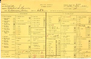 WPA household census for 653 E VERNON, Los Angeles