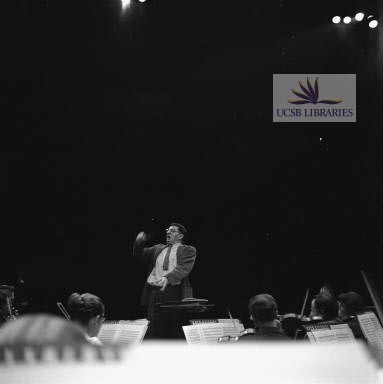 BH conducting Glendale Symphony October 29, 1957