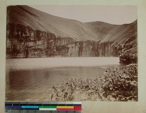 Tritriva, crater lake, near Antsirabe, Madagascar, ca.1900