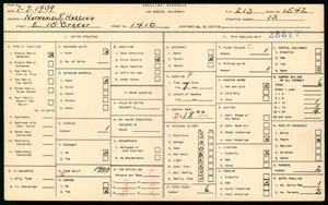 WPA household census for 1410 E 15TH ST, Los Angeles