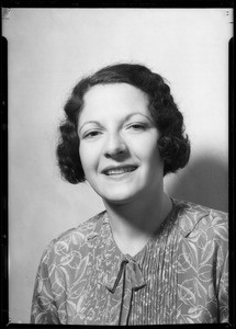 Ford winner, 5th, Mrs. Cogan, Southern California, 1934