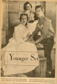 Newspaper clipping about Pepperdine College's production of "Oklahoma!"