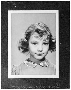 Kidnapped girl (Everado Martinez--suspect), 1955