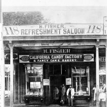 H. Fisher Refreshment Saloon