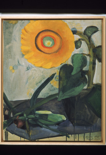Topaz flower-sunflower and corn