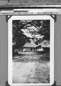 Buildings on the mission station in Rungwe, Tanzania, ca.1929-1940