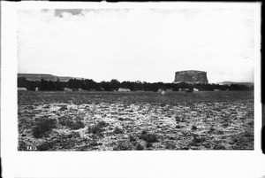 Mesa Encantada, New Mexico, viewed from the north, ca.1900
