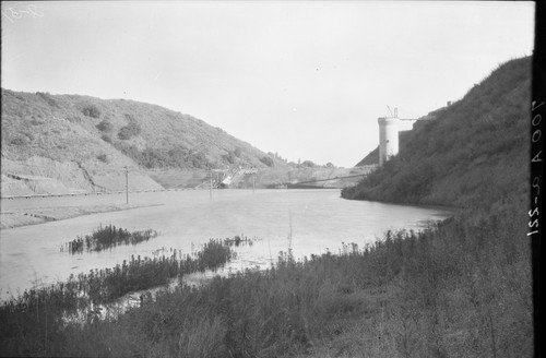 Franklin Canyon Dam of the Los Angeles Aqueduct, Cal