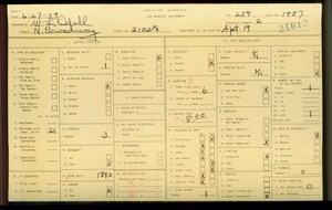 WPA household census for 2102 N BROADWAY ST, Los Angeles