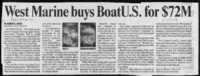 West Marine buys BoatU.S. for $72M