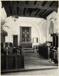 [Interior general view nave and chancel Saint Albans Chapel, 580 Hilgard Avenue, Westwood]