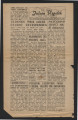 Daily Tulean dispatch = ツーリアンヂスパッチ, vol. 4, no. 68 = 第65号 (February 8, 1943)