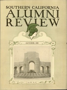 Southern California alumni review, vol. 7, no. 2 (1925 Oct.)