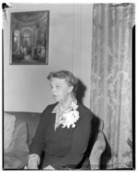 Mrs. Roosevelt at Hotel St. Francis