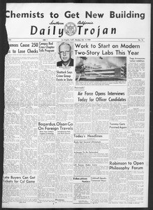 Daily Trojan, Vol. 42, No. 16, October 09, 1950