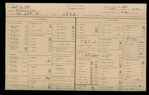 WPA household census for 1733 W 48TH ST, Los Angeles County