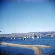 Slides of California Historical Sites. Inverness, Tomales Bay, Calif., Drake's Cruise, Oct. 1951