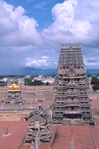 Gopurams of Meenakshi temple