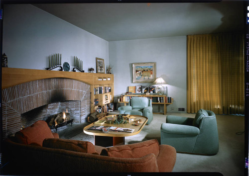 [Unidentified interiors]. Living room