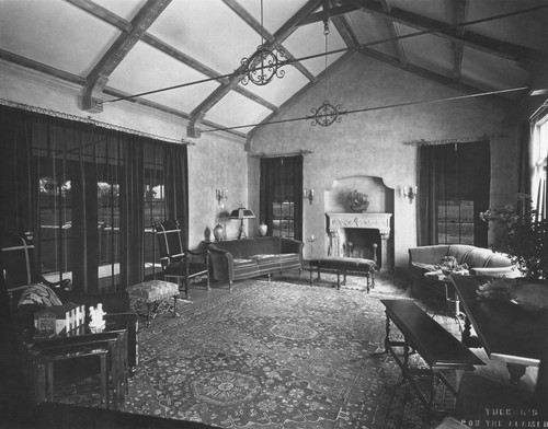 Interior view of parlor, McMahon House