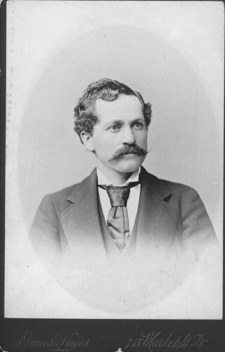 Portrait of an unidentified man