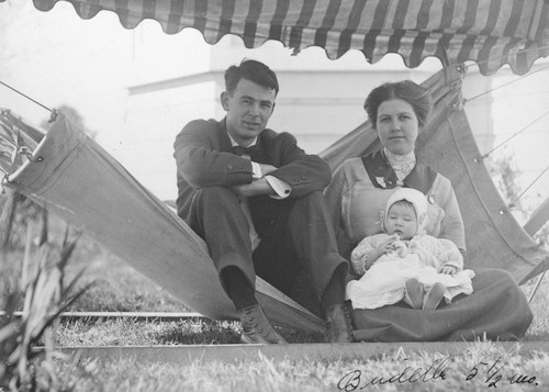 Andrew P. Hill, Jr with Ruth and Birdella, five and a half months old