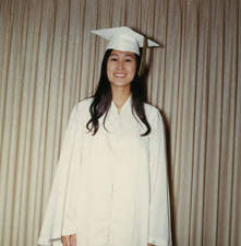 Susan Quan at her high school graduation