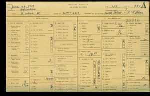 WPA household census for 234 S OLIVE STREET, Los Angeles