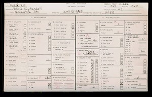WPA household census for 209 N CENTRE ST, Los Angeles County