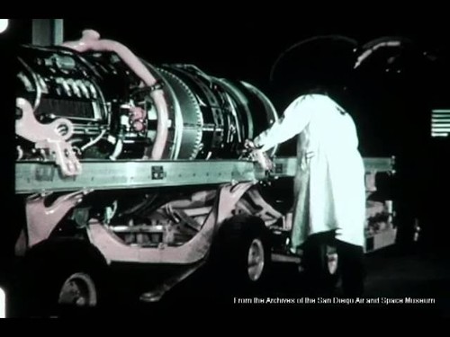 F-0653 Convair 880 Video: Engine Change