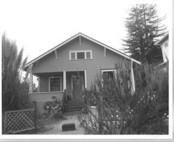 1912 bungalow house in the Laguna Vista Addition, at 7205 Maple Avenue, Sebastopol, California, 1993