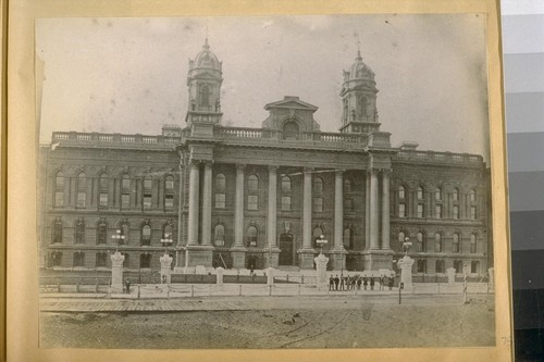 City Hall from Hyde St. in 1889