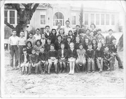 Vine Hill School class picture, about 1942