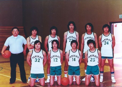 Visalia Buddhist Church YBA basketball team