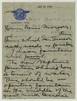 Letter from William Randolph Hearst to Julia Morgan, August 21, 1936