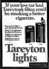 If your low tar had Tareyton's filter, you'd be smoking a better cigarette