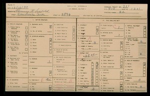 WPA household census for 2846 S CAROLINE AVENUE, Los Angeles County
