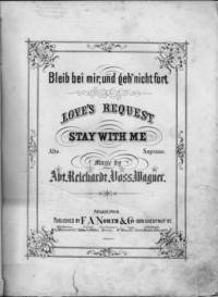 Dup of. 250. Love's Request. Liebes Bitte